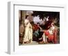 Horace, Virgil and Varius at the House of Maecenas-Charles Francois Jalabert-Framed Giclee Print