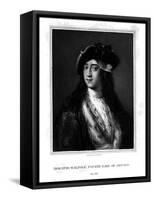 Horace Walpole, 4th Earl of Orford, Politician, Writer, Architectural Innovator-J Cochran-Framed Stretched Canvas