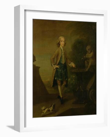 Horace Walpole, Aged 10, 1727-8-William Hogarth-Framed Giclee Print