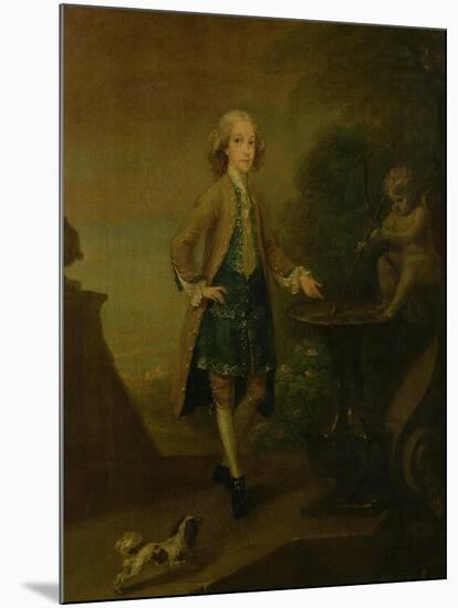 Horace Walpole, Aged 10, 1727-8-William Hogarth-Mounted Giclee Print