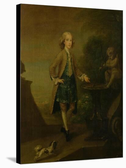 Horace Walpole, Aged 10, 1727-8-William Hogarth-Stretched Canvas