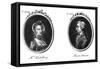 Horace Walpole and Friend-null-Framed Stretched Canvas