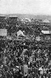 Crowds on Derby Day, Epsom Downs, Surrey, C1922-Horace Walter Nicholls-Stretched Canvas