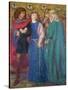 Horatio Discovering the Madness of Ophelia-Dante Gabriel Rossetti-Stretched Canvas