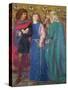 Horatio Discovering the Madness of Ophelia-Dante Gabriel Rossetti-Stretched Canvas