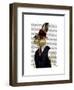 Horatio Hare in Waistcoat-Fab Funky-Framed Art Print