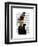 Horatio Hare in Waistcoat-Fab Funky-Framed Art Print