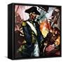 Horatio Lord Nelson-English School-Framed Stretched Canvas