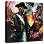 Horatio Lord Nelson-English School-Stretched Canvas