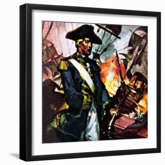 Horatio Lord Nelson-English School-Framed Giclee Print