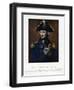 Horatio Nelson, 1st Viscount Nelson, English Naval Commander-Henry Bone-Framed Giclee Print