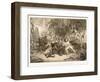 Horatio Nelson Boarding the San Josef, 1797, Engraved: John Crew After Original: Greenwich Hospital-George Jones-Framed Giclee Print