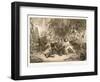 Horatio Nelson Boarding the San Josef, 1797, Engraved: John Crew After Original: Greenwich Hospital-George Jones-Framed Giclee Print