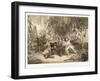 Horatio Nelson Boarding the San Josef, 1797, Engraved: John Crew After Original: Greenwich Hospital-George Jones-Framed Giclee Print