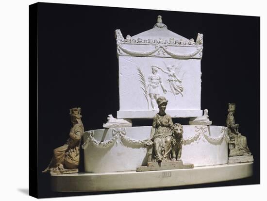 Horatio Nelson Funerary Monument-Antonio Canova-Stretched Canvas