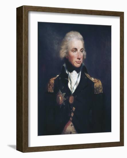 Horatio Nelson-Lemuel Francis Abbott-Framed Art Print