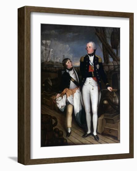 Horatio Nelson-Guy Head-Framed Giclee Print