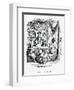 Horatio Sparkins, Charles Dickens-George Cruikshank-Framed Art Print