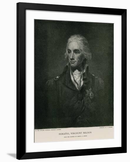 Horatio, Viscount Nelson-Lemuel Francis Abbott-Framed Giclee Print