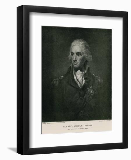 Horatio, Viscount Nelson-Lemuel Francis Abbott-Framed Giclee Print