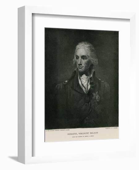 Horatio, Viscount Nelson-Lemuel Francis Abbott-Framed Giclee Print