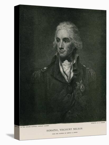 Horatio, Viscount Nelson-Lemuel Francis Abbott-Stretched Canvas