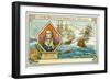 Horation Nelson, British Admiral, and the Battle of the Nile, 1798-null-Framed Giclee Print