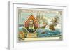 Horation Nelson, British Admiral, and the Battle of the Nile, 1798-null-Framed Giclee Print