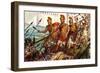 Horatius Cocles Defending the Pons Sublicius-James Edwin Mcconnell-Framed Giclee Print