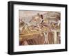 Horatius Cocles on the Sublician Bridge-Tommaso Laureti-Framed Giclee Print