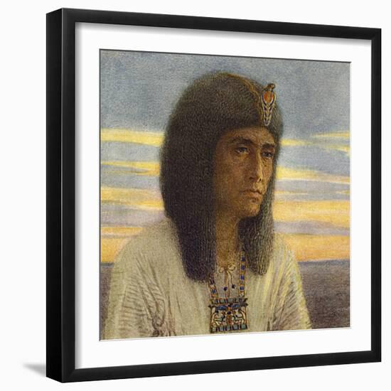 Horemheb, Pharaoh-Winifred Brunton-Framed Art Print