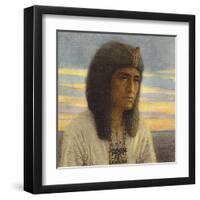 Horemheb, Pharaoh-Winifred Brunton-Framed Art Print