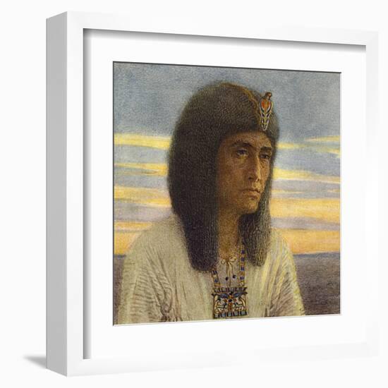 Horemheb, Pharaoh-Winifred Brunton-Framed Art Print