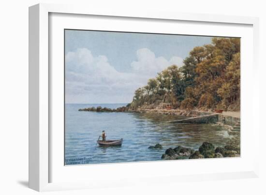 Horestone Point, Sea View, I O W-Alfred Robert Quinton-Framed Giclee Print