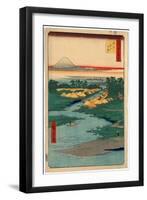 Horie Nekozane-Utagawa Hiroshige-Framed Giclee Print