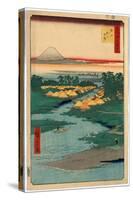 Horie Nekozane-Utagawa Hiroshige-Stretched Canvas
