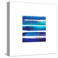 Horizintal Blues-Evangeline Taylor-Stretched Canvas