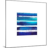 Horizintal Blues-Evangeline Taylor-Mounted Art Print