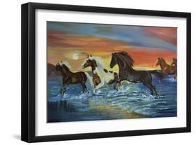 Horizon 2-Sue Clyne-Framed Giclee Print