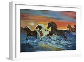 Horizon 2-Sue Clyne-Framed Giclee Print