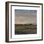 Horizon at Dusk II-Tim O'toole-Framed Art Print