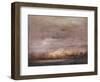 Horizon at Nightfall II-Sharon Gordon-Framed Art Print