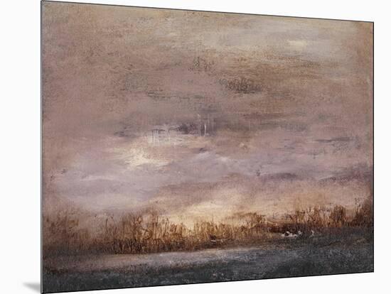 Horizon at Nightfall II-Sharon Gordon-Mounted Art Print