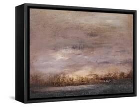 Horizon at Nightfall II-Sharon Gordon-Framed Stretched Canvas