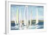 Horizon Blue-Julia Purinton-Framed Art Print