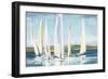 Horizon Blue-Julia Purinton-Framed Art Print