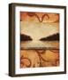 Horizon II-Cat Tesla-Framed Giclee Print