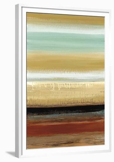 Horizon Lines I-Cat Tesla-Framed Giclee Print