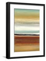 Horizon Lines II-Cat Tesla-Framed Giclee Print