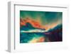 Horizon Paint-agsandrew-Framed Photographic Print